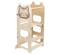 Tour d'observation, transformable en table et chaises, réglable pour l'étude, chat