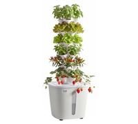 Tour hydroponique VEVOR, 30 modules, Hydrotower à 6 niveaux, kit de culture hydroponique avecvia application, réservoir d'eau de 20 litres et pompe, tour hydroponique, culture hydroponique pour herbes