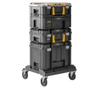Tour PRO-STACK à roulettes - Organiseur - Mallette Grand Tiroir et Grand Volume 23 L STANLEY Fatmax FMST1-80107