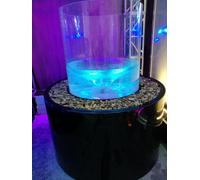 Tourbillon tornade bulle fontaine étang jeu d'eau extérieur magasin exposition de luxe