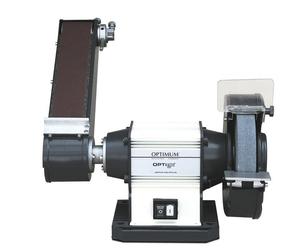 Touret à bande 75x762 mm meule dia. 200 mm 2850 rpm 600 W 230V y compris bande et meule Optigrind GU20S 230V