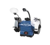Scheppach Meuleuse double BG200AL – Moteur à induction 550 W – Ø 200 mm – Pare-étincelles