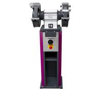 Touret à meuler dia. 200 mm 2850 rpm 600 W 400V y compris deux meules sur socle avec arrêt d'urgence interrupteur principal Optigrind GU20NS 400V