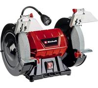Einhell Touret à meuler TC-BG 200 L (400W, lampe) Livré avec meule de dégrossissage et meule de ponçage fin K36/K60