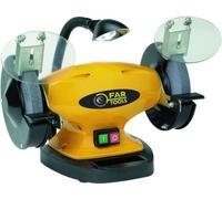 Touret à Meuler FARTOOLS PRO BG 150B, 400 W, Disque 150 mm, 2950 trs/min, Lampe LED, Bac à Eau