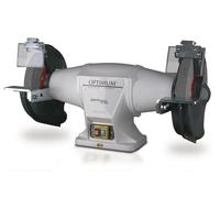 Touret à meuler industriel dia. 300 mm vitesse lente 1400 rpm 1800 W 400V garantie Optimum 10 ans Optigrind GZ30D