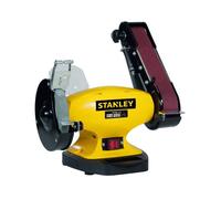 Stanley Touret à meuler SXGBL150E – 330 W, 2980 tr/min, meule 150×20×12,7 mm, bande 50×690 mm
