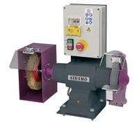 Touret meule - brosse avec frein ULTRA 200 TBT FR - D. 200 mm - 400 V tri - SIDAMO - 20113136