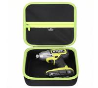 Tourmate Coque rigide pour RYOBI ONE+ HP Impact Driver, étui uniquement | Coque en EVA résistante aux chocs, compatible avec tournevis à percussion PBLID01B, doublure douce, poche en maille pour