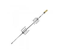 Cook’in Garden - Broche de Barbecue, Longueur 85 cm, Compatible avec Moteur Tournebroche AC084, Accessoire Résistant pour Viande et Volaille, Idéal Rôtisserie Barbecue
