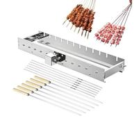 Tourne-Brochettes Automatique Support - barbecue à largeur réglable avec De