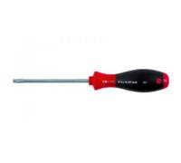 Tournevis plat, manche bi-matière, lame ronde, empreinte fendue - 5.5X125 WIHA