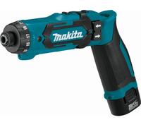 Tournevis 7,2 V Li-Ion 1,5 Ah 5,6 Nm MAKITA - 2 batteries, chargeur, coffret - DF012DSE