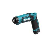 Makita DF012DSE visseuse électrique et visseuse à percussion 650, 200 Noir, Bleu, Perceuse/visseuse