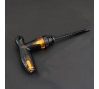 Tournevis à cliquet avec poignée en T, porte-embout télescopique, double tête interchangeable, ensemble d'outils en acier au chrome vanadium, clé rétractable pour serrer