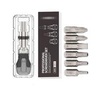 Tournevis à cliquet multi- réglable à 180 degrés - Set magnétique de tournevis à cliquet - pour réparation maison de vélo