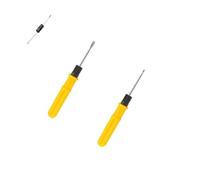 Tournevis à double tête double usage Tournevis à tête plate Tournevis Phillips Tournevis combiné Tournevis Réparation Maison Outils à main pratiques et pratiques (petite taille)