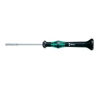 Tournevis à douille hexagonale d'électronicien 3,2 mm Wera