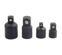 Tournevis à Douilles 4pcs 1/2" 3/8" 1/4" Avec Adaptateur d'Impact Et Réducteur Pour Clés à Douille
