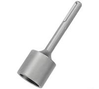 Tournevis à poteau en T pour marteaux rotatifs | Tournevis de poteau de clôture en acier robuste avec tige de 18 mm | Outil d'installation sans effort pour la maison et le jardin | Argent
