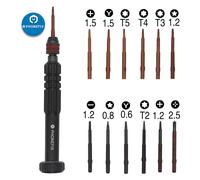Tournevis à tête Torx en Pentalobe de type Y pour téléphone portable iPhone et Android, outil multifonctionnel de démontage magnétique, embout ouvert 12 EN 1