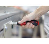Tournevis avec porte-embout SoftFinish® avec fonction de cliquet- WIHA - 47169