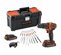 Tournevis Black & Decker BDCHD18C2TA-QW 18V