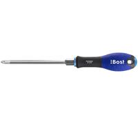 Tournevis BOST avec écrou 6 pans - Lame cruciforme Pozidriv Expert - PZ2 X 125 mm - 624600