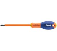 Tournevis BOST - Lame cruciforme Phillips Expert isolé 1000V - PH0 X 75 mm - 626130