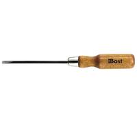 Tournevis BOST Manche bois mécanicien - Lame plate - 5,5 X 100 mm - 606100