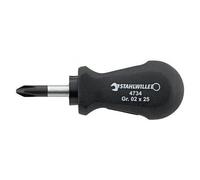 Tournevis court - empreinte Phillips - DRALL - PH2 x 25 mm STAHLWILLE
