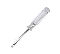 Tournevis cruciforme avec poignée en plastique, word, B | Lame en acier carbone avec poignée ergonomique confortable pour la réparation de jouets, outil manuel