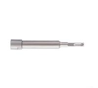 Tournevis de douille à tige SDS pour boulon d'ancrage à percussion manchon hexagonal en alliage d'acier épais pour marteau perforateur électrique construction robuste gris 8 mm, 10 mm, 12 mm (carré 10