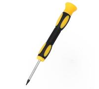 Tournevis de sécurité Torx T3 T4 T5H T7H avec trou pour kit d'outils portable, poignée de console de jeu, tournevis de démontage 140 mm en acier (T3)