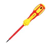 Tournevis efficace isolé en acier au carbone pour un entretien électrique sûr et une collection d'outils professionnelles. Tournevis de précision