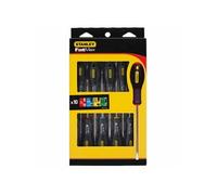 Jeu de 10 tournevis STANLEY FATMAX électricien + mécanicien - phillips + pozidriv + torx