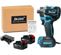 Tournevis électrique, couple de 280Nm, moteur sans balais, 2 piles-388VF