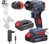 Tournevis électrique, moteur sans balais, couple de 45 Nm, type C, prise UE