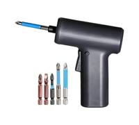 Tournevis électrique portable sans fil - Outil de réparation rechargeable | 5 embouts de couple réglables, alimentation par piles, assemblage de meubles, appareil ménager, équipement de bricolage