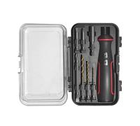 Tournevis Électrique Rechargeable USB 3,6 V Avec Lumière LED, Mini Outils Électriques Sans Fil, Polyvalent For Le Bricolage Et Ménage Portable Et LéGer