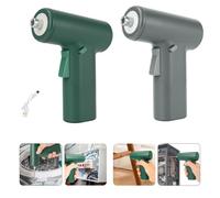 Tournevis électrique sans fil 3,6 V avec moteur sans balais, batterie rechargeable de 1200 mAh, lampe de travail LED et grand couple pour bricolage (vert)