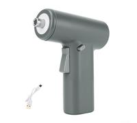 Tournevis électrique sans fil 3,6 V avec moteur sans balais et 3 lumières LED, batterie rechargeable de 1200 mAh, outil électrique léger pour percer et fixer, gris (gris)