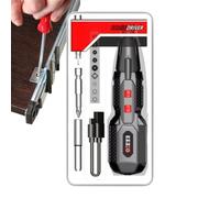 Tournevis électrique sans fil 3 vitesses rechargeable ergonomique | Tournevis électrique pour électronique technique, ordinateur, PC, montre, lunettes, lunettes à la maison