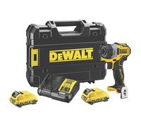 Visseuse XR 12V 2Ah Li-Ion Brushless DEWALT 15 Réglages de Couple - DCF601D2-QW