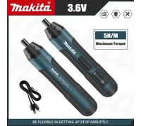 Tournevis électrique sans fil Makita | couple 3,6 V 5 N.m | Mandrin 1/4" | Batterie Li-ion 1300 mAh 1