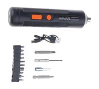 Tournevis électrique sans fil pour la maison et les projets d'artisanat Taille compacte Manipulation facile Protection contre les surcharges Caractéristiques Batterie longue durée Tournevis portable