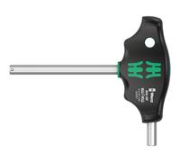 Tournevis hexagonal en T Hex-Plus avec fonction de retenue 454 Hex-Plus HF 8 x 100 mm WERA - 05023351001