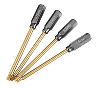 Tournevis Hexagonal Rjx 6.35mm 4 En 1, Pour Voiture Rc, Bateau, Avion, Hélicoptère, Fpv, Outil De Réparation De Drone-Générique