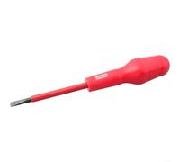 Tournevis isolé 1000 V résistant à haute tension avec embout magnétique, lame en acier au chrome vanadium, poignée ergonomique PP + TPR pour (5 x 100)