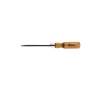 Tournevis Manche bois mécanicien - Lame plate - 9 X 150 mm - 606450